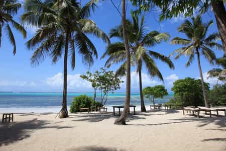 beach of kichanga Lodge