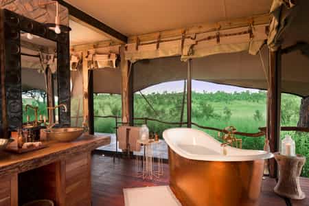 Bathroom at Somalisa Camp
