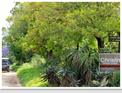 Chrislin African Lodge entrance