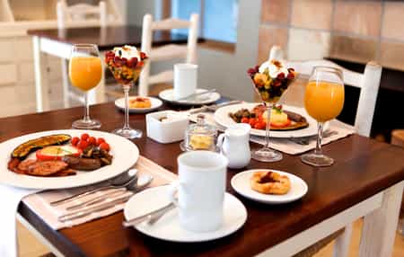 Villa Blu breakfast room