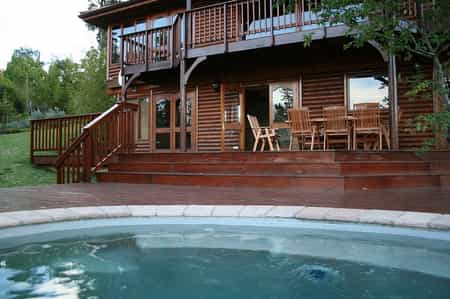 Cabin 16 - from pool