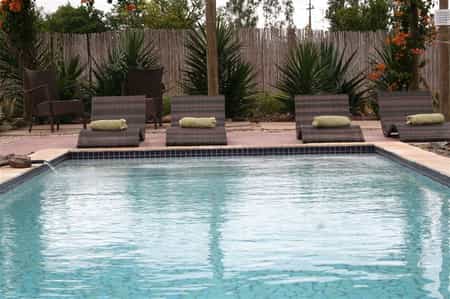 Sundeck area