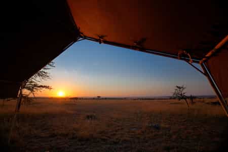 The stunning views of the Lamai from our camp