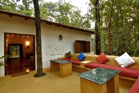 Bamboo House patio 
