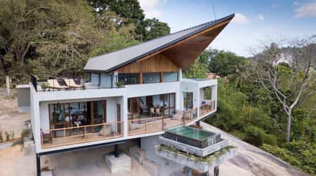 Villa on the rock