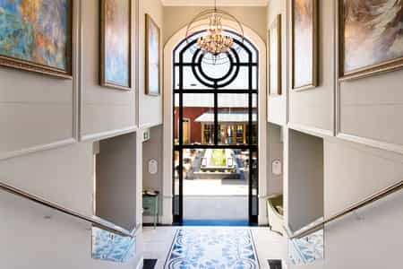 Hotel entrance