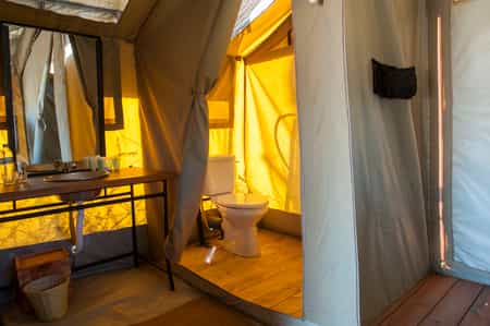 Bathroom area