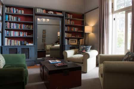 Library nook at Welgelegen