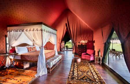 Double Tent - Interior View