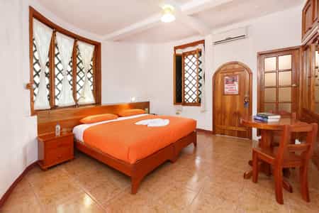 One king size bed 
