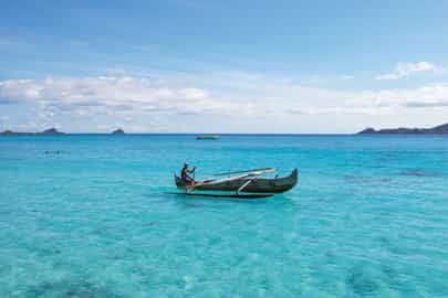 Pirogue boat trip
