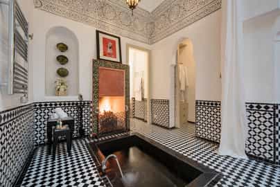 Unwind at a traditional hammam in Atlas Mountains