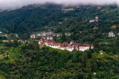 Take a walking tour in Trongsa Ta Dzong, Bumthang