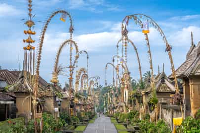 Take a walk around the local villages in Bangli 