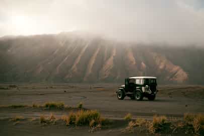 Take a jeep tour on Mount Bromos 'Sea of Sands' 