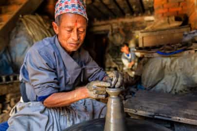 Explore Pottery Square in Bhaktapur