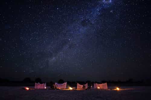 Fly camping & star beds