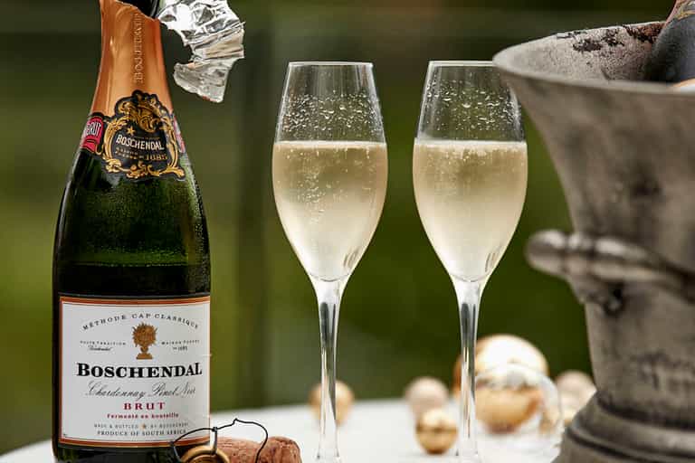 Sip bubbles in the magical Winelands.